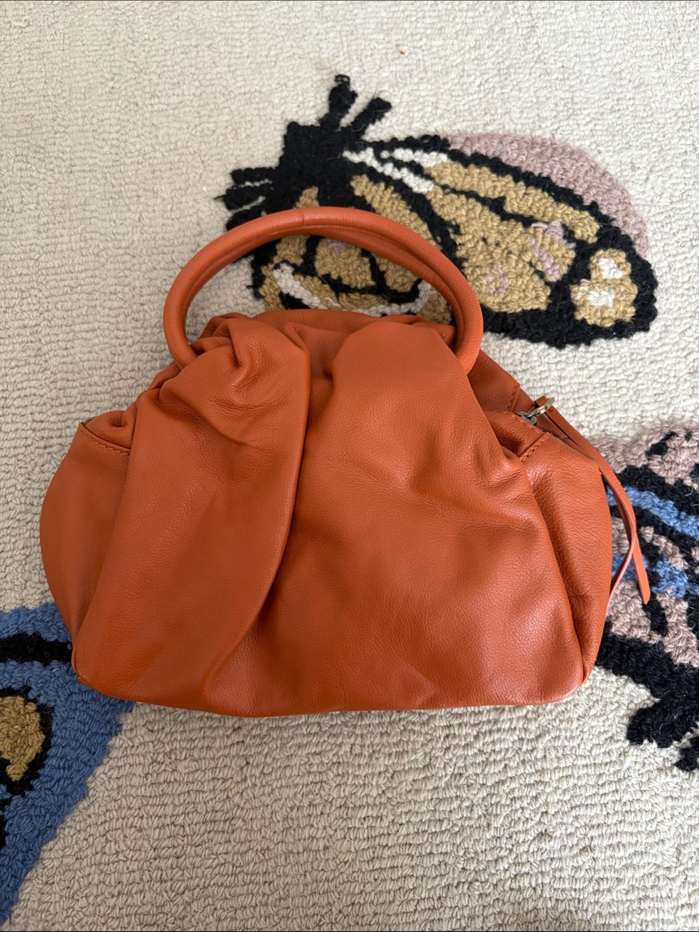 Hobo leather handbag